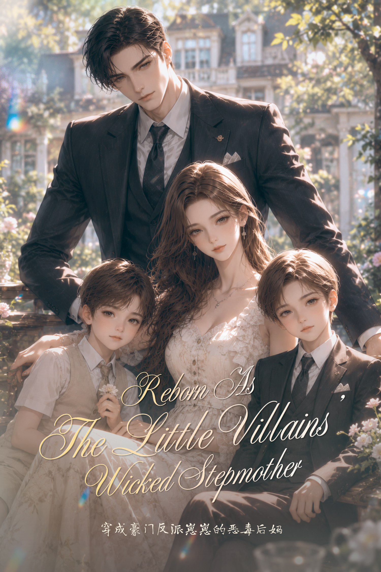 Reborn as the Little Villains’ Wicked Stepmother